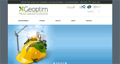 Desktop Screenshot of geoptim.com